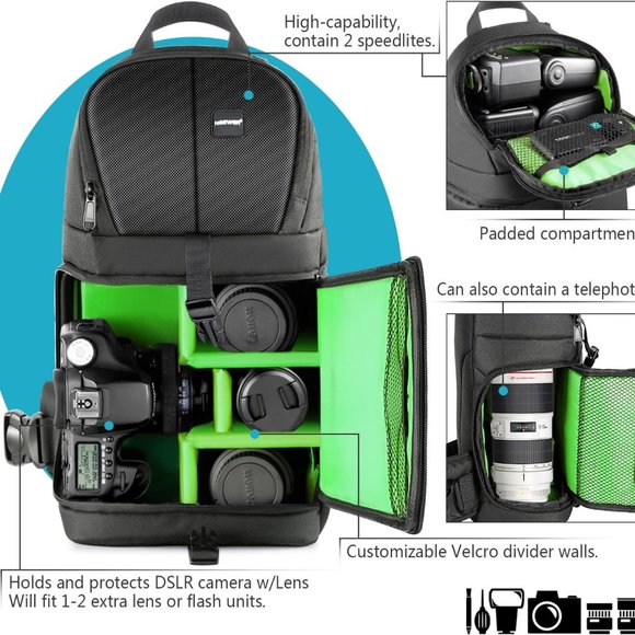 Neewer Professional Camera Storage Sling Bag Waterproof Shockproof Tearp… - Picture 3 of 16